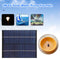 2W 6V Solar Water Pump Panel Home Garden Pond Pool Aquarium Fountain Kits