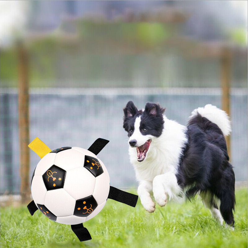 Funny Interactive Puppy Palying Ball Toys Rubber Dogs Chewing Training Ball