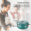 Tempura Fryer Pan Temperature Control Fried Cooking Pot Tools Kitchen Utens