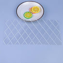 4pcs/Set Grid Transparent Texture Mat Cake Border Decorating Tool Cake Mold