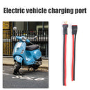 1 Pair E-Bicycle Lithium Battery T Type Connector Charger Wire Cable Plug  Newly