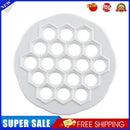 19 Holes Dough Press Mould Dumpling Mold Ravioli Pelmeni Huntun Maker (A)