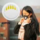 10pcs Air Breathing Filter Accessories Face Cover Mouth Valves Activated