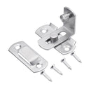 Stainless Steel Sliding Door Bolt Right Angle Home Safety Gate Bolt Lock Newly