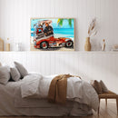 5D DIY Full Round Drill Diamond Painting Car Kit Home Decoration Art Craft