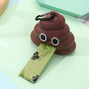 Fecal Shape Pet Waste Bag Dispenser Dog Dispenser Poop Bag Cat Trash Carrier