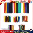 164pcs Flame Retardant Polyolefin Heat Shrink Tube Insulated Sleeve Kit Newly