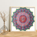Diamond Painting Datura Flower Partial Special Rhinestone Picture (YX069)