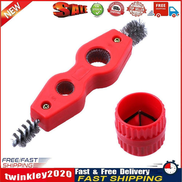 4 in 1 Brass Pipe Debur Chamfer Inner-Outer Reamer Metal Tube Bur Remover Newly