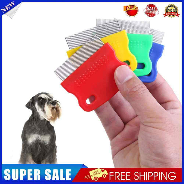 10pcs Comb Steel Pin Brush for Dog Cat Kitten Hair Trimmer Grooming Tool