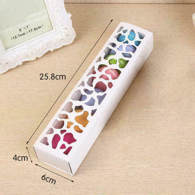 Macaron Paper Boxes Cookie Cake Box Wedding Party Gift Q3X3 D1M4 Useful M3Y6