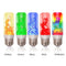 LED Flame Bulb Light Simulation Flickering Flame Atmosphere Lamp (Blue)