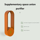 Negative Ion Air Purifier Toilet Anion Purification Smoke Remover (Orange)