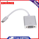 USB 3.1 Type C Male to VGA Female Adapter Converter for Laptop PC Phone Tablet