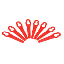 50pcs Plastic Gourd Shaped Lawn Mower Grass Trimmer Blade for Garden Tool Par