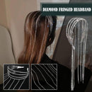 Chain Hairpin Braided Hair Diamond Flashing Headdress Women Girl Tassel Hairban`