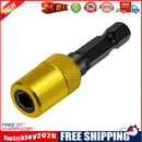 60mm Electric Drill Screwdriver Batch Extension Bit Adapter Rod (Yellow)