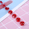 Occitop Crystal Glass Door Cord Tassel Curtain Beads Thread Wedding Room Decor