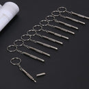 10pcs 3 in 1 Multifunctional Glasses Screwdriver Repair Kit Hand Tools Newly