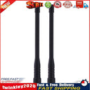 2 x SMA-Female 430Mhz UHF Telescopic Antenna for Baofeng UV-5R 888s 777s Newly