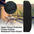 Waterproof Parasol Banana Umbrella Cover Cantilever P4B8 Top Patio Garden C8M4