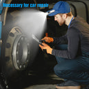 2pcs Mini Torch Flashlight USB Rechargeable Keychain Lamp (Fluorescence) Newly