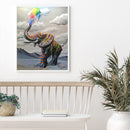 Animal Oil Paint By Numbers Kits Canvas DIY Home Decoration Kids Gift No Frame