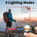 Portable COB Keychain Inspection Light 4 Adjustable Lighting Modes Work Light