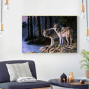 5D DIY Diamond Painting Kits Full Square Drill Forest Wolf Mosaic Wall Picture