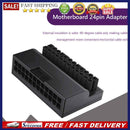 24 Pin to 90 Degree Mainboard Motherboard Power Connector Modular Cable Adapter