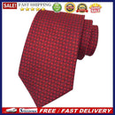 Fashion Classic Men Plaid Ties Dress Casual Business Wedding Party Neck Tie Red