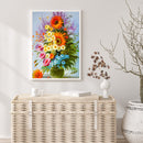 5D DIY Full Drill Round Shape Vase Rhinestone Diamond Drawing Home Decoration