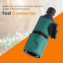 Plastic Quick Connector Agriculture Garden Watering Irrigation Pipe Pants Adapter