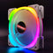 COOLMOON 12cm Cooling Fan 4Pin PWM 5V 3Pin ARGB PC Case CPU Computer Cooler