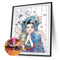 5D Diamond Painting Geisha Girl Partial Special Shape Drill DIY Mosaic Picture