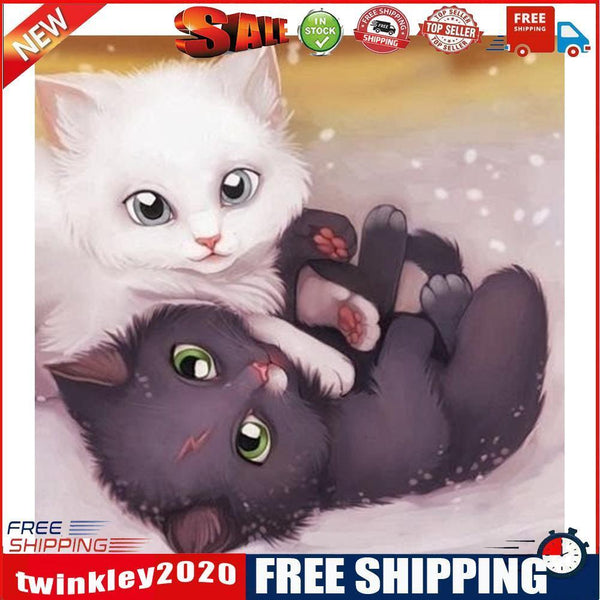 5D Diamond Painting DIY Cute Cats Pictures Kits Full Drill Art Home Decor
