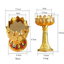 Seat Craft Decoration Lotus Lamp holder Incense Burner Light stand Candlestick