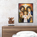Religious Family Colouring Oil Canvas DIY Hand Painted Paint By Numbers Gift Kit