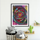 5D DIY Diamond Painting Spiral Full Round Drill Handmade Mosaic Art Picture