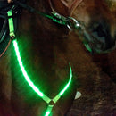 Adjustable LED Light Harness Chest Belt Lights Night Safe Horse Riding Equipm