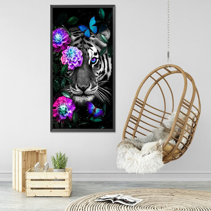 5D Diamond Painting Animal Full Round Drill DIY Wall Art Picture Decoration Gift