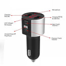 Bluetooth-compatible V4.2 Wireless Handsfree Car FM Transmitter MP3 Player hot.