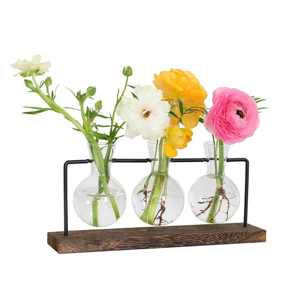 Desktop Ornament Flower Arrangement Hydroponic Vase Plant Flower Pot Glass Vase
