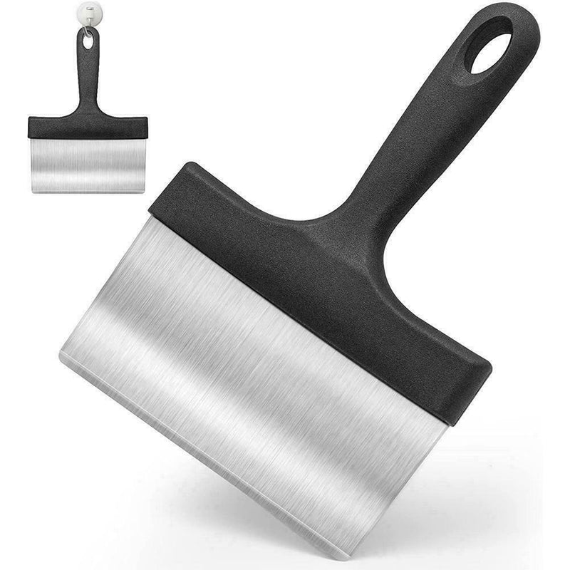 Spatula Cleaning Barbecue Grill Barbecue Net BBQ Cleaning Tool Teppanyaki I5E1