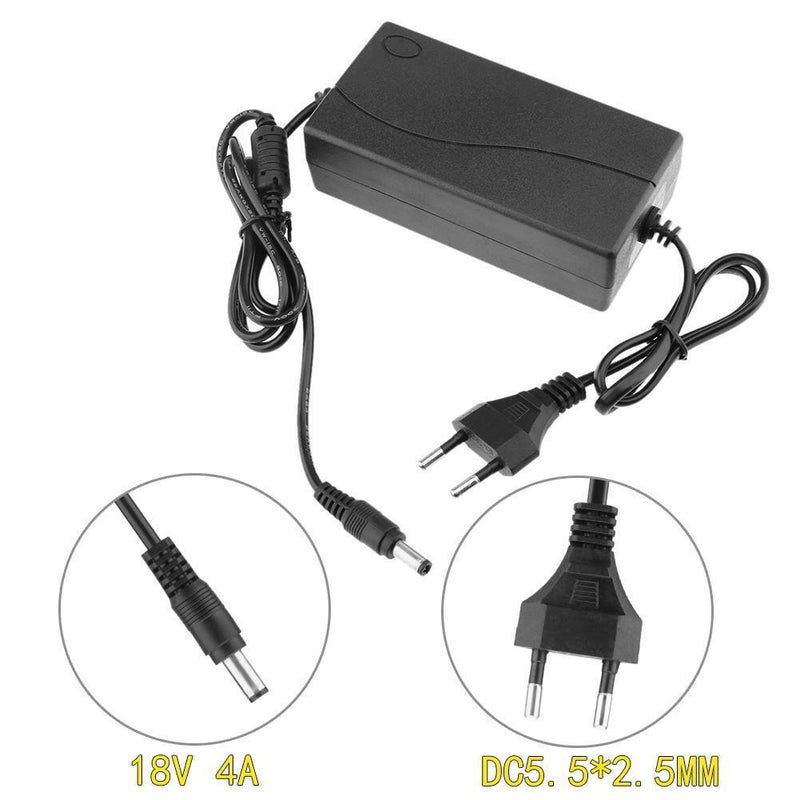18V 4A AC to DC Power Adapter Converter 5.5*2.5mm for Door System Newly