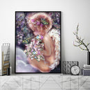 Diamond Painting Little Angel Full Round Drill Picture of Rhinestone DIY Drawing