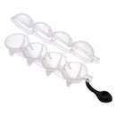Moulds Whiskey Cocktail 4 Cavity 2.2inch Ice Hockey 4 Ball Maker Ice Cube Maker