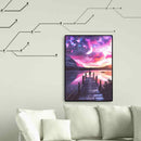 Diamond Painting 5D DIY Sea Broken Bridge Full Round Drill Rhinestone Kits
