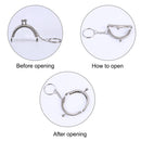 5 Color Purse Frame Bag Kiss Clasp Lock Metal Arch Frame Coin Purse Clutch
