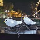 5 LED Acrylic Bird String Lights Waterproof Fairy Lamp Garden Landscape Decor